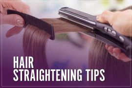 روش های صاف کردن مو